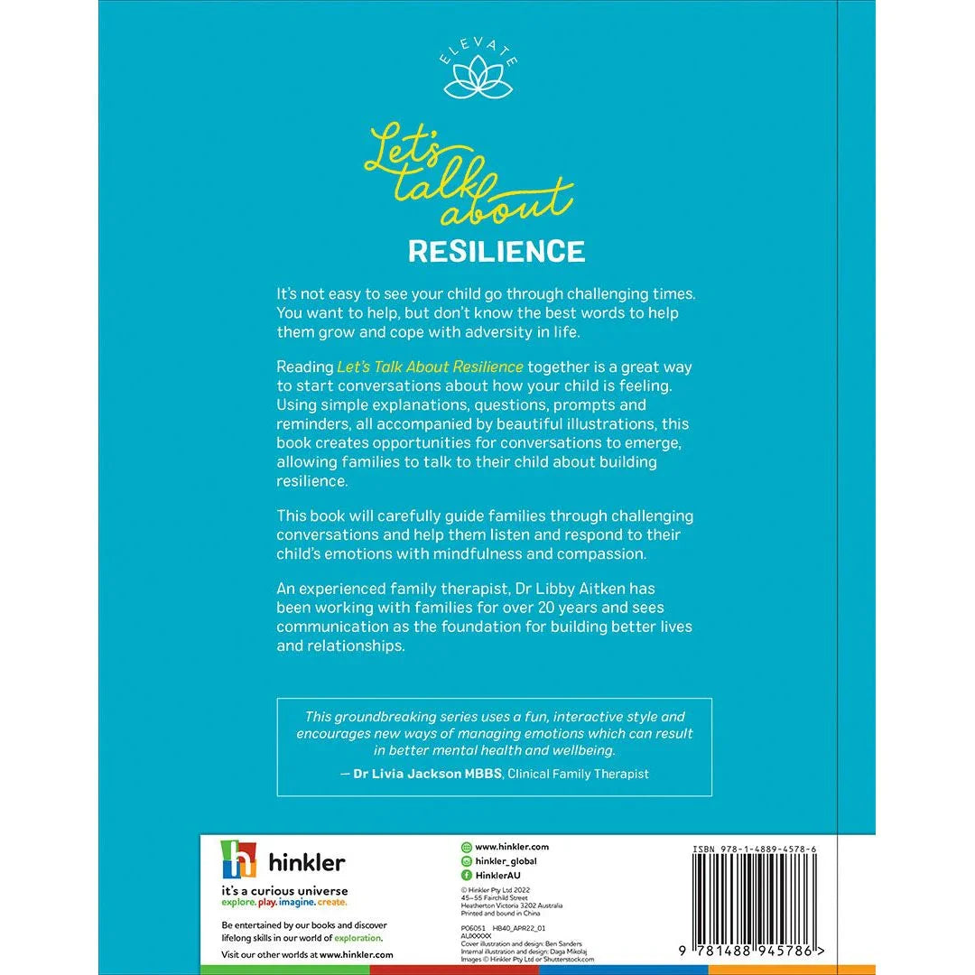 Let's Talk Resilience Hard Cover Colour Book