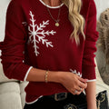 Noelle | Festive Snowflake Jumper