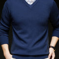 Nigel | Eleganter V-Ausschnitt-Pullover