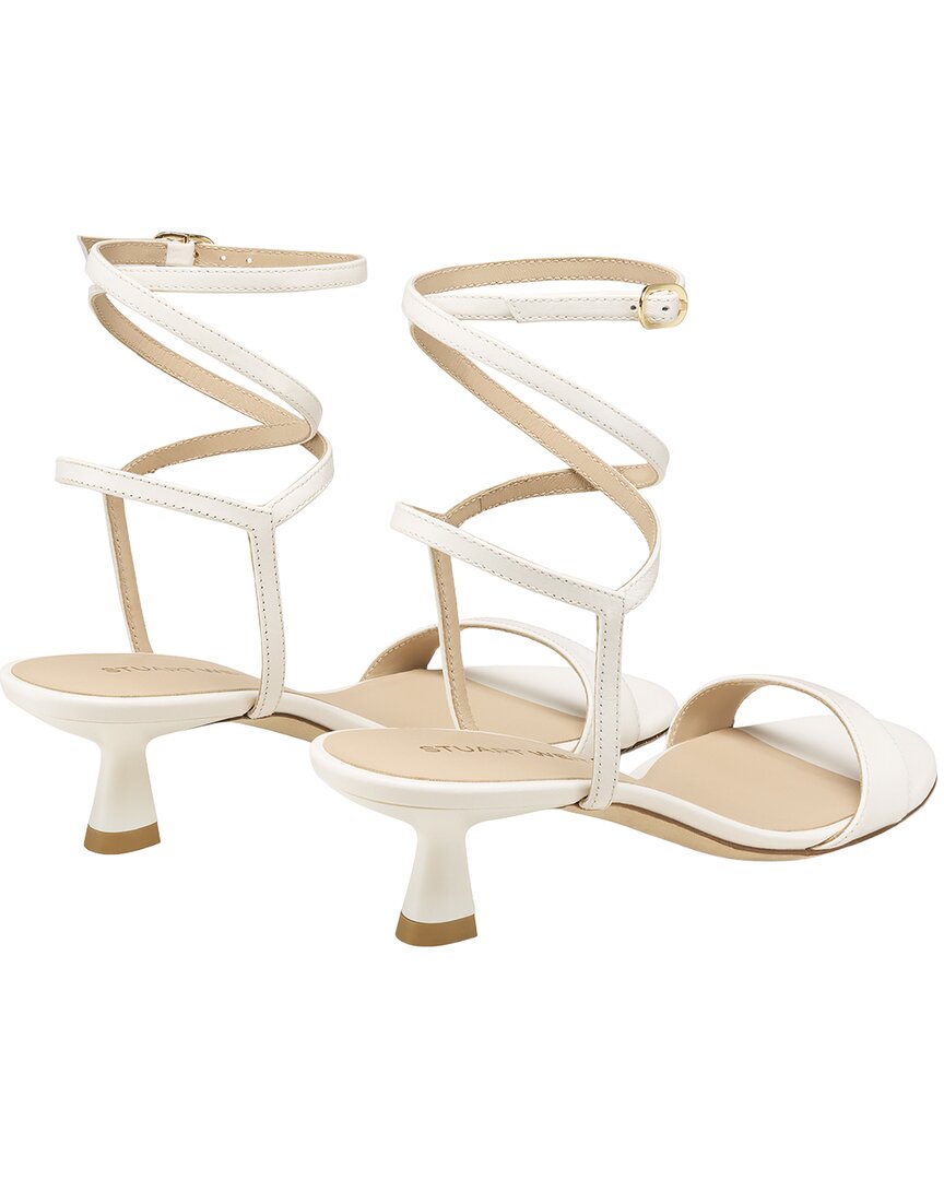 Stuart Weitzman Nudist Wrap 50 Leather Sandal