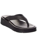 La Canadienne Aly Leather Platform Sandal