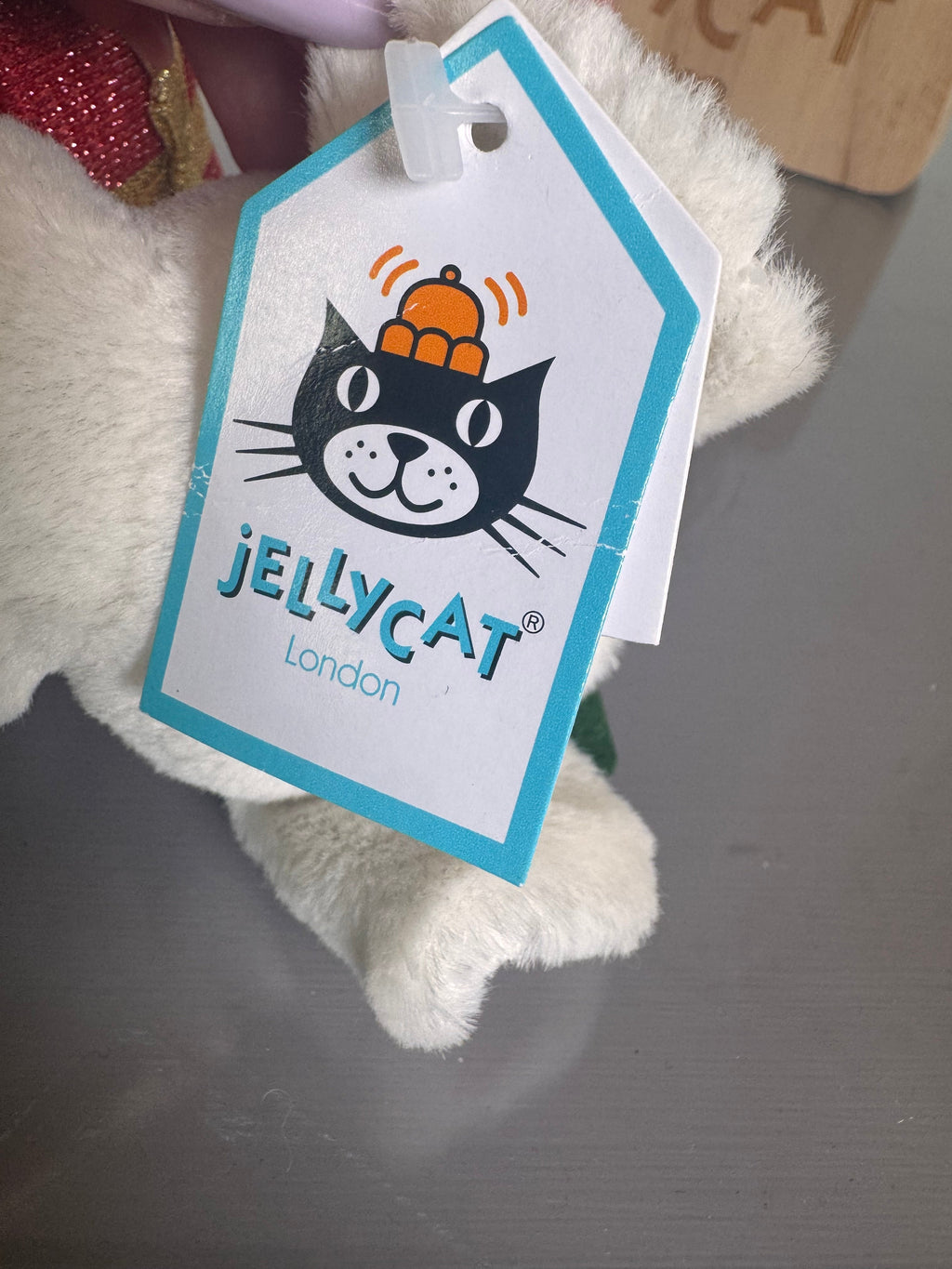 Jellycat Merry Mouse With Present