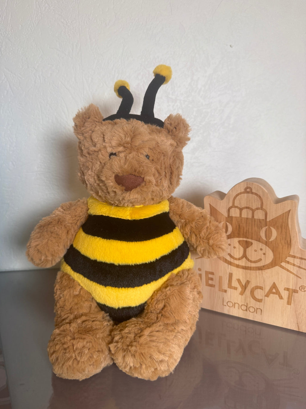Jellycat Bartholomew Bear “Bumblebee”
