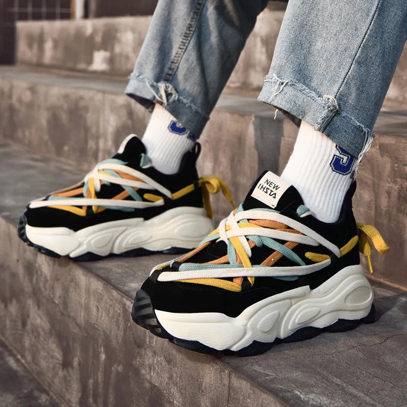 Men’s Casual Fashion Sneakers Breathable Loafers Running Sports Shoes