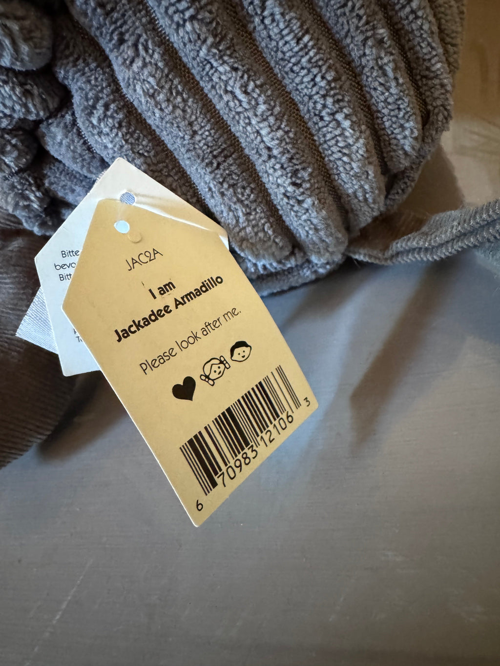 Jellycat Jackadee Armadillo