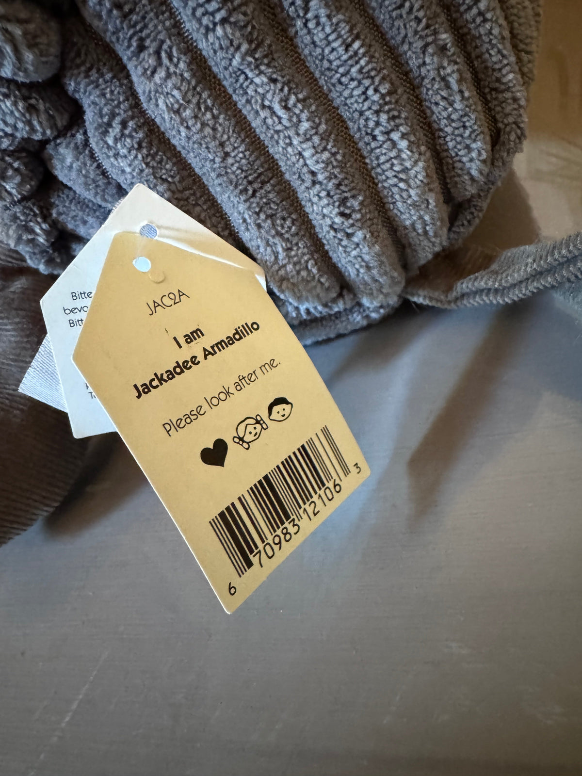 Jellycat Jackadee Armadillo