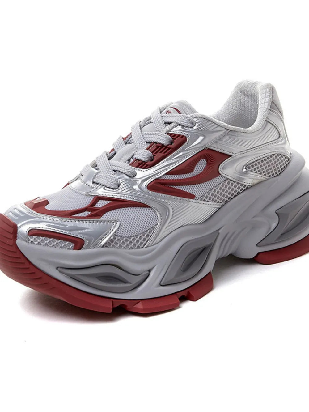 Unisex Chunky Platform Sneakers – Breathable Design for Men and Women