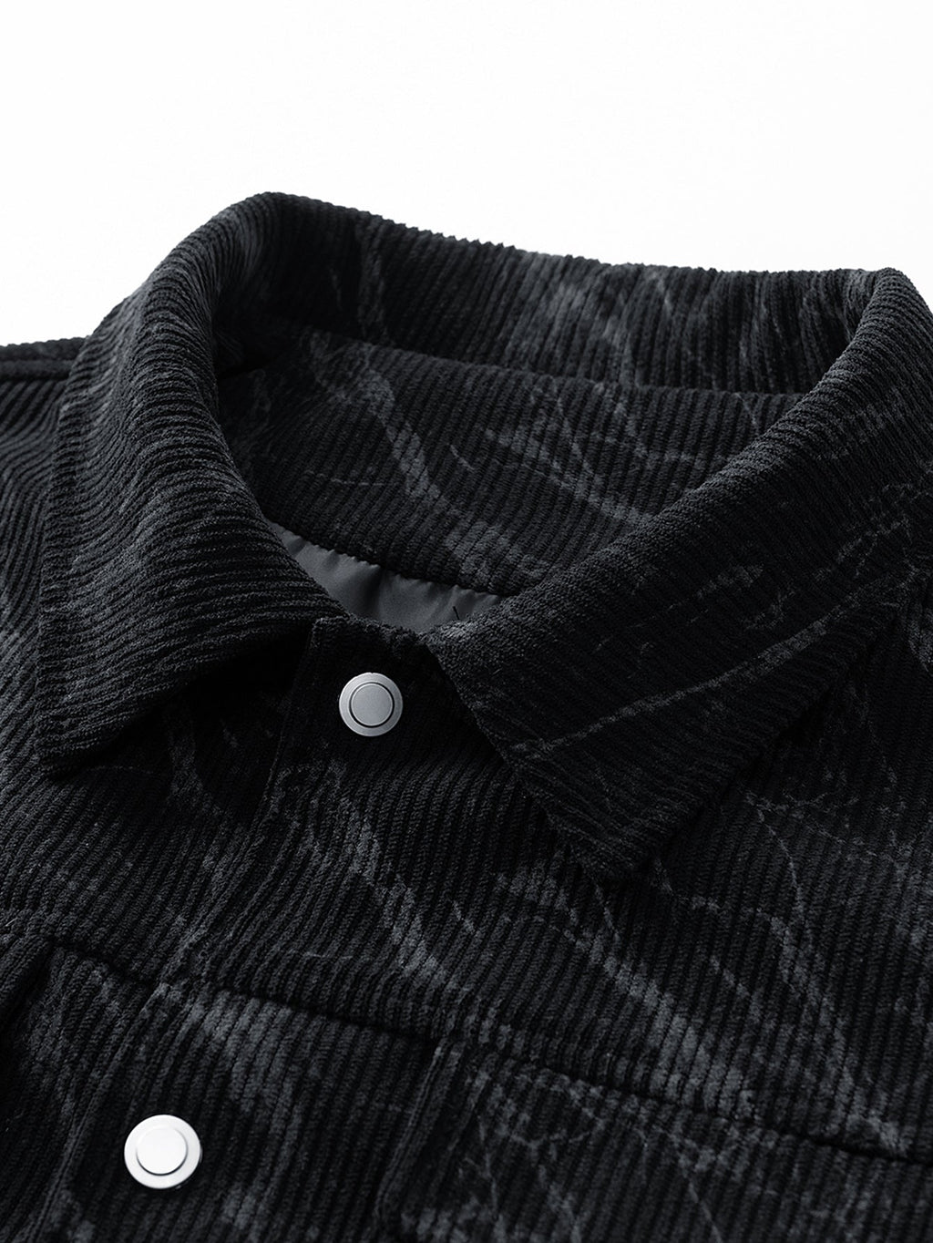 Marble Print Corduroy Jacket