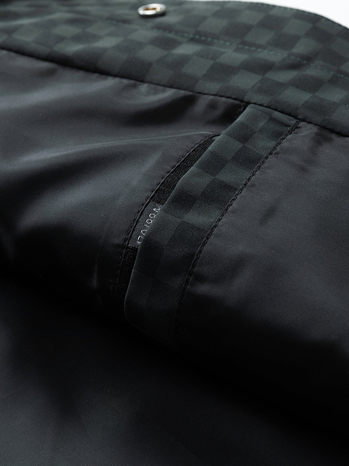 Button Up Checkerboard Jacket