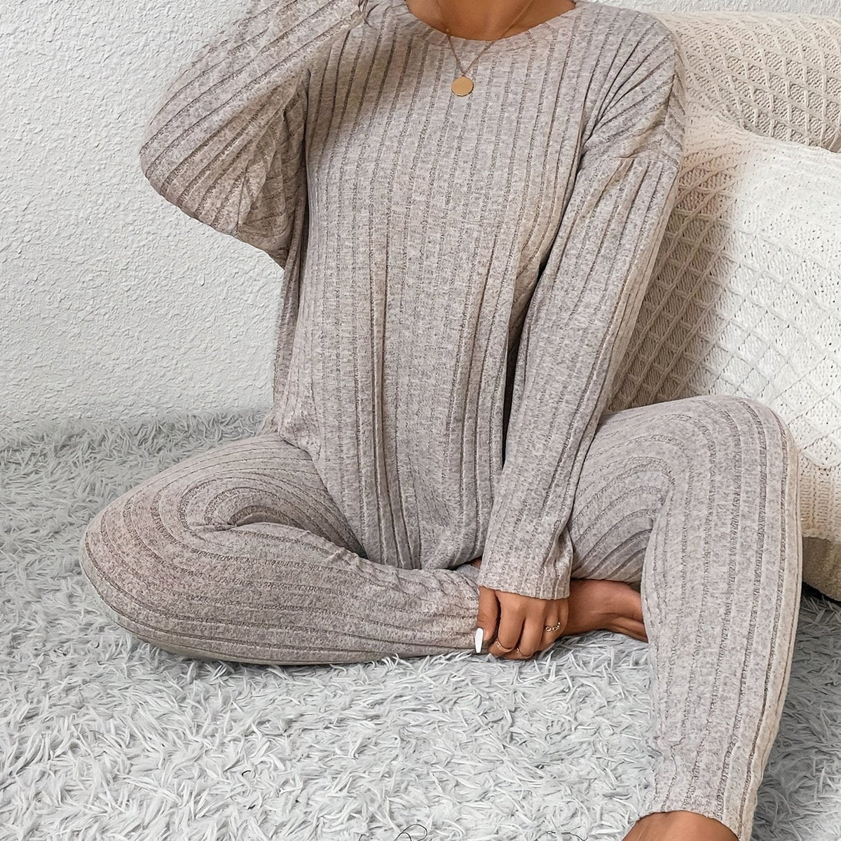 Bellamy | Relaxed Ribbed Two-Piece Set