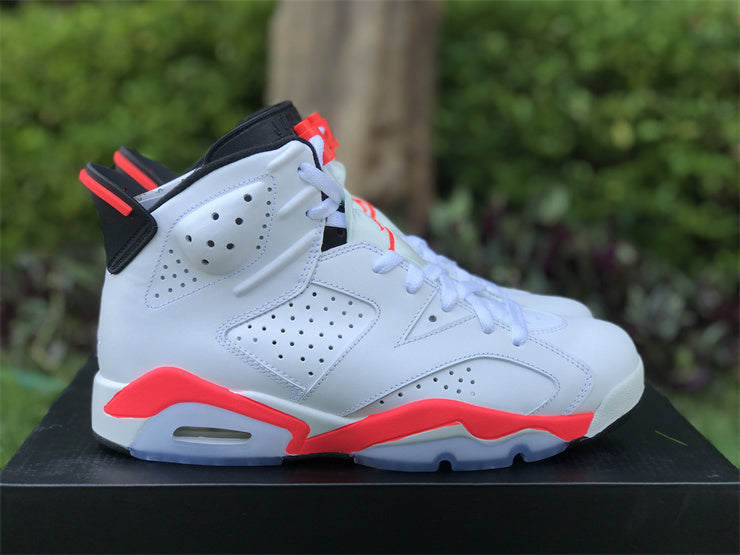 Air Jordan 6 Retro White Infrared – White / Infrared / Black