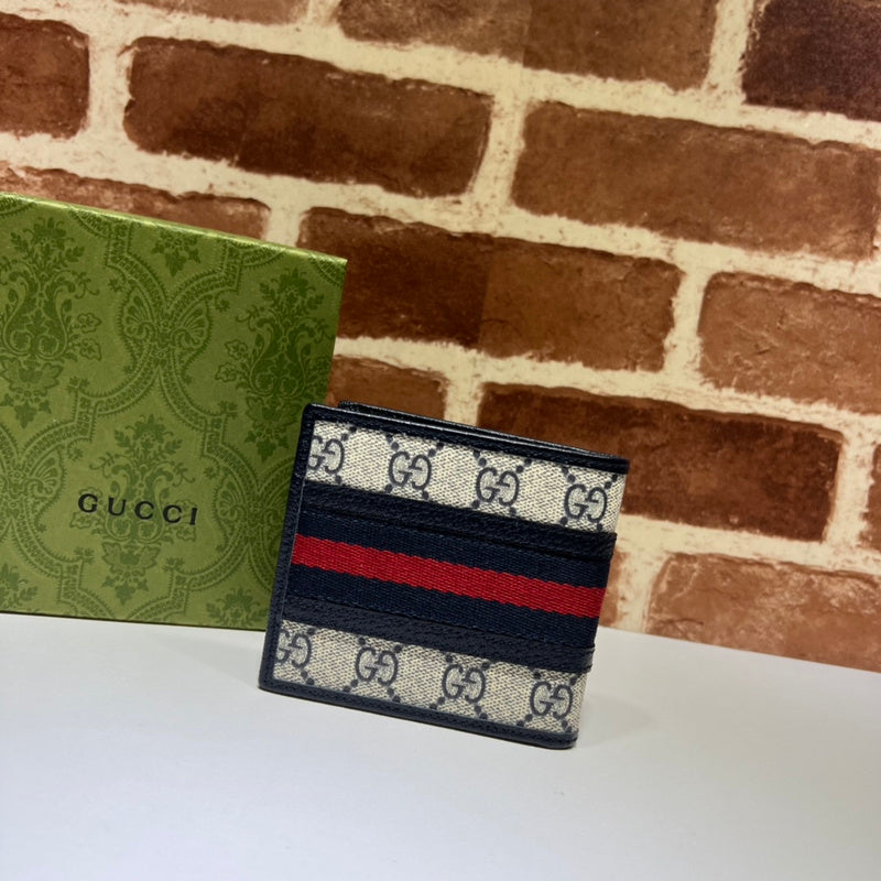 Gucci Ophidia GG Supreme Bifold Wallet