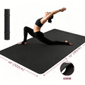 Yoga Mat, Extra Large 6mm TPE Double-Sided Non-Slip Exercise Mat with Carry Bag for Yoga and Pilates