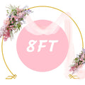 Balloon Arch Stand 8FT Round & Square Background Frame Reusable Event Decoration for Wedding for an Everyday Personal Care Routine