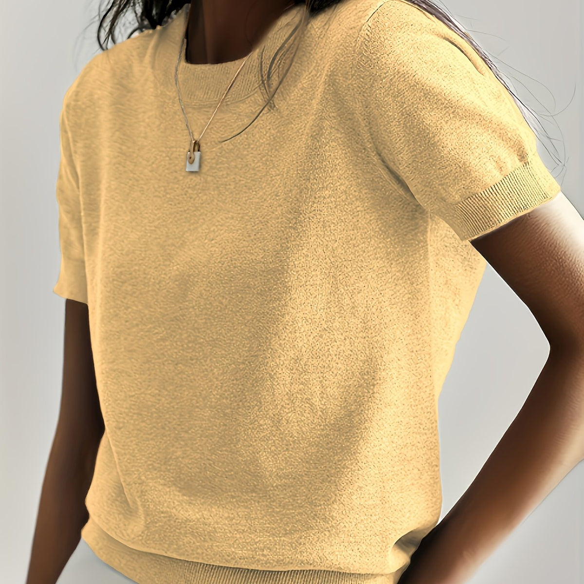 Tabitha | Locker fallendes Kurzarm-Top