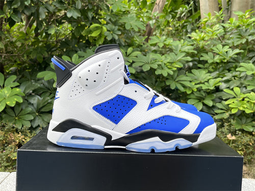 Air Jordan 6 Retro Sport Blue – White / Sport Blue / Black