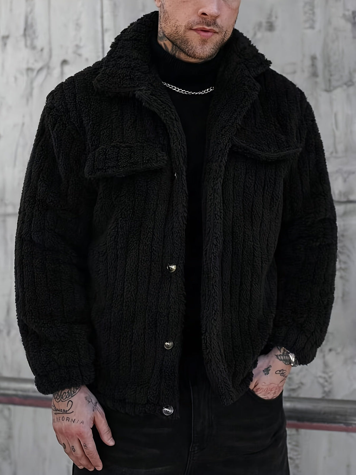 Warren | Kuschelige Winterjacke mit Struktur
