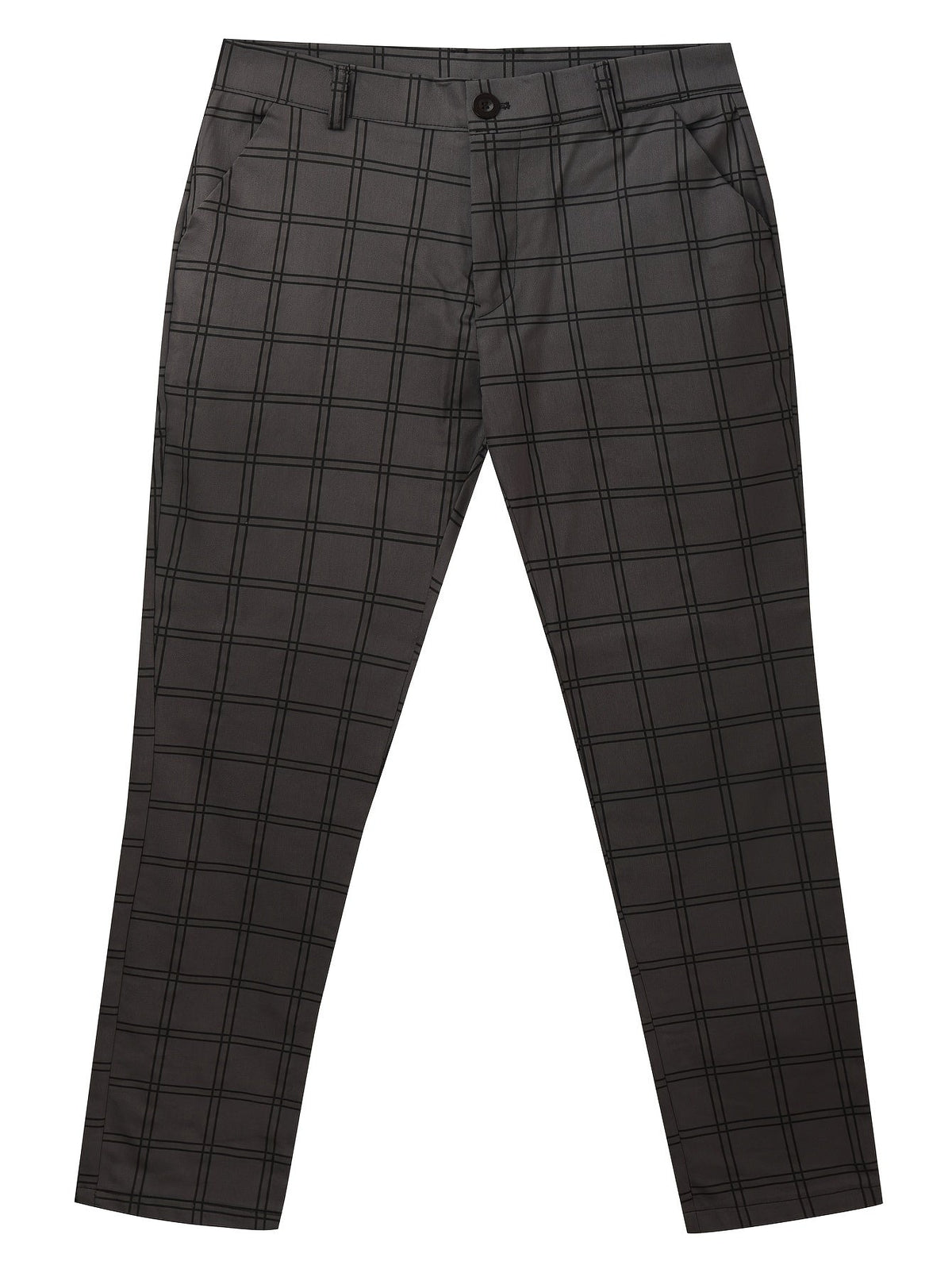 Ellison | Slim-Fit Checked Trousers