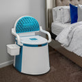 Portable Toilet for RV Camping – Lightweight Porta Potty, 330 LB Capacity, Detachable Inner Bucket, Doubles as Chair, for Boat, Van, Hiking & Outdoor Use