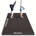 Yoga Mat for Pilates and Home Workouts, Double-Sided Non-Slip TPE Surface with Alignment Lines, 6 x 4 Feet