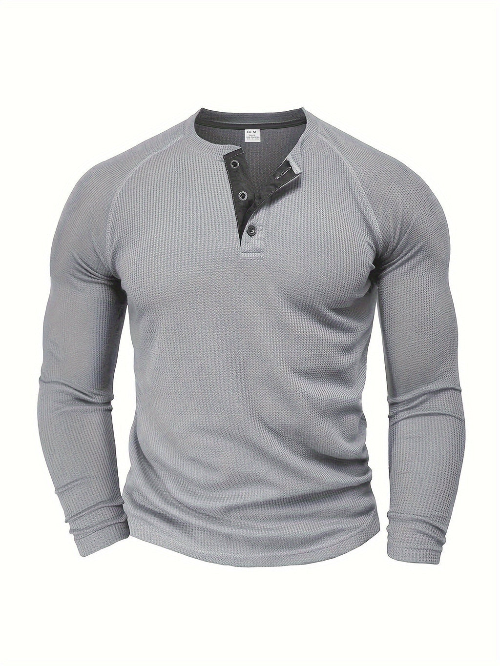 Tobias | Refined Button-Placket Henley Top