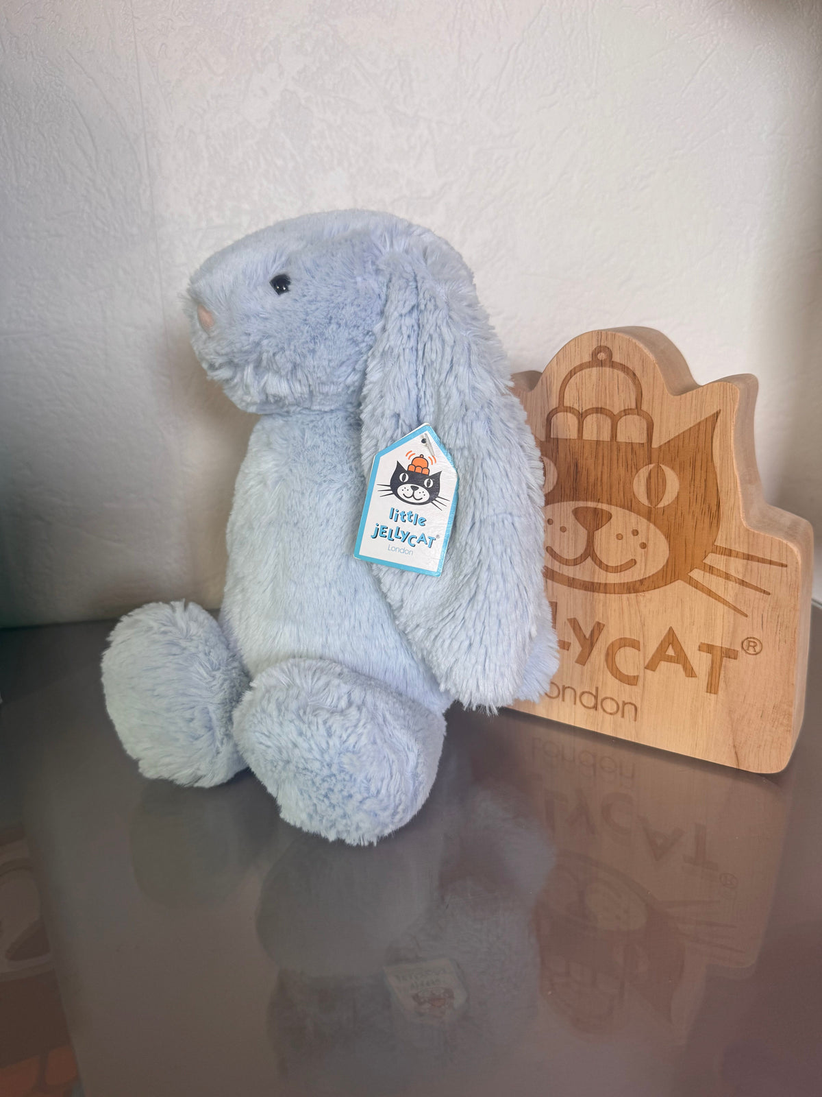 Jellycat Little Bashful Blue Bunny OG