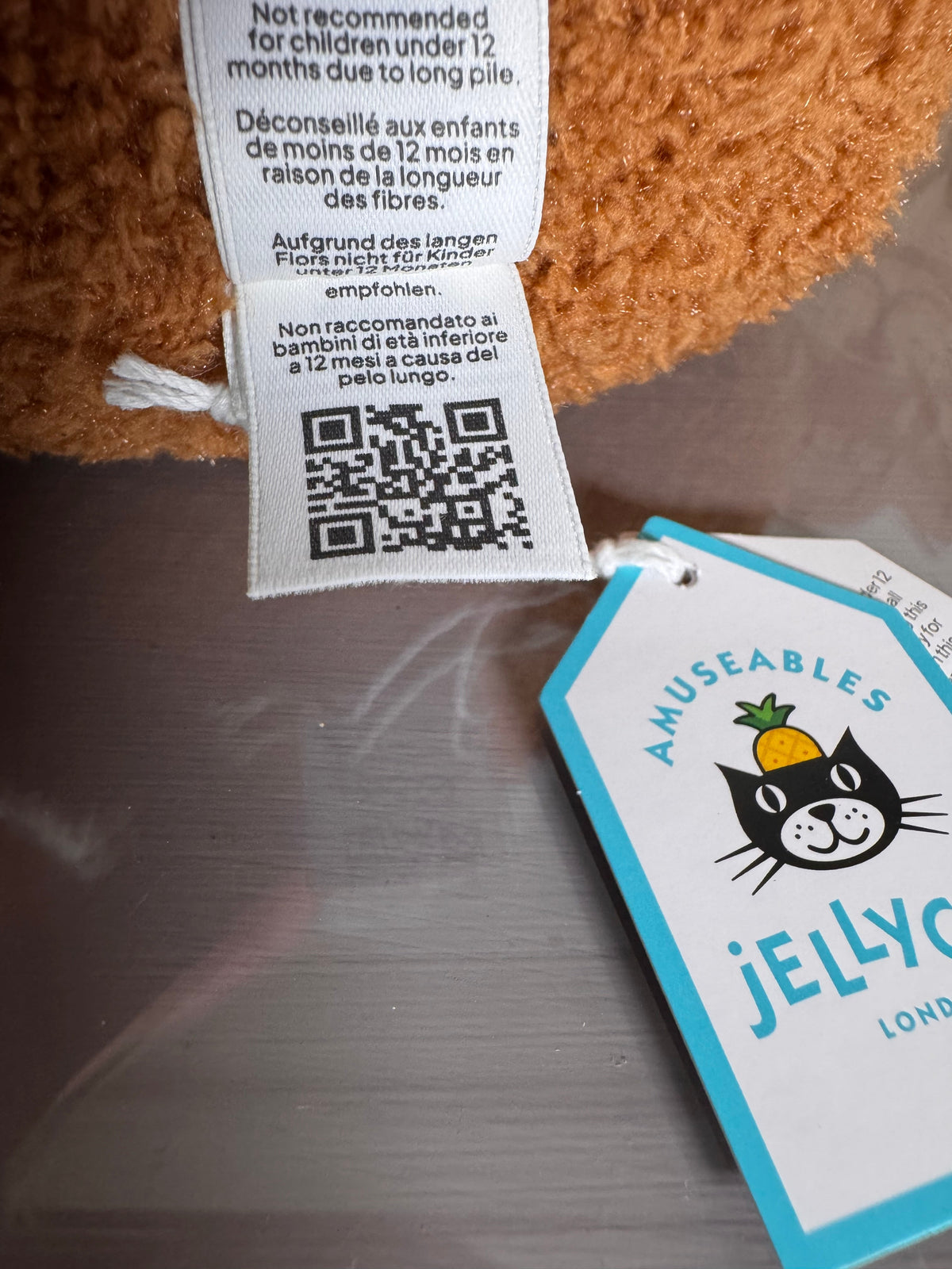 Jellycat Amusable Carrot Cake