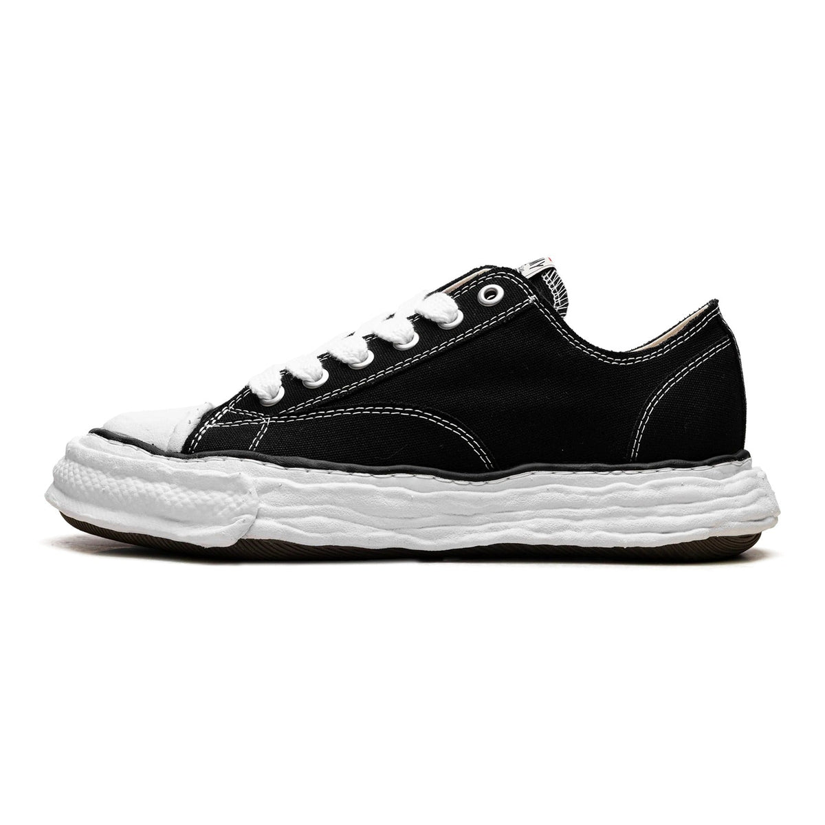 Maison Mihara Yasuhiro Men's Peterson 23 OG Sole Canvas Low Black White