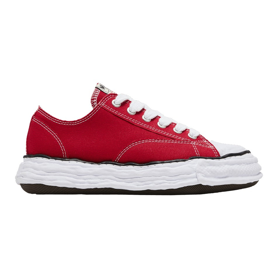 Maison Mihara Yasuhiro Men's Peterson 23 OG Sole Canvas Low Red