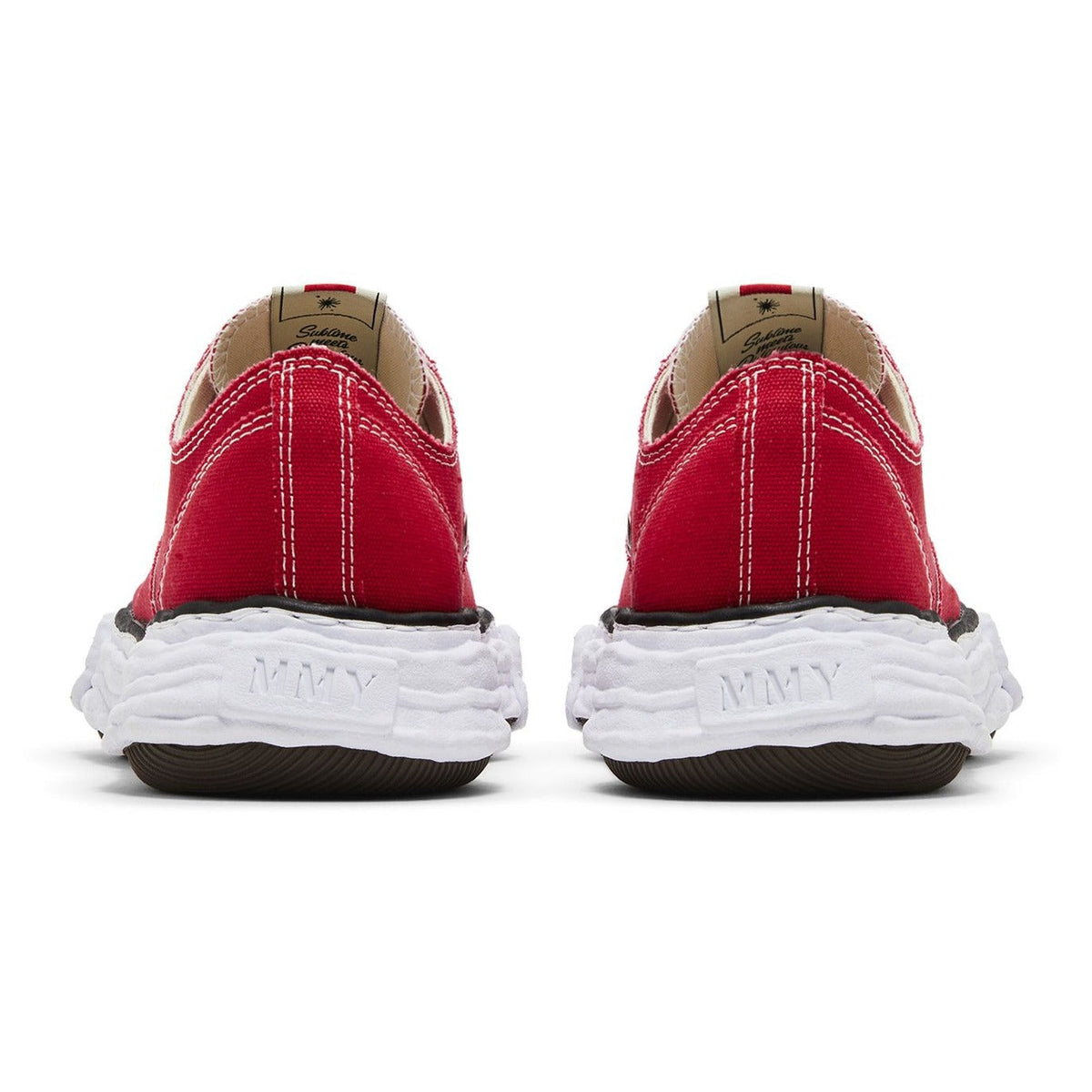 Maison Mihara Yasuhiro Men's Peterson 23 OG Sole Canvas Low Red
