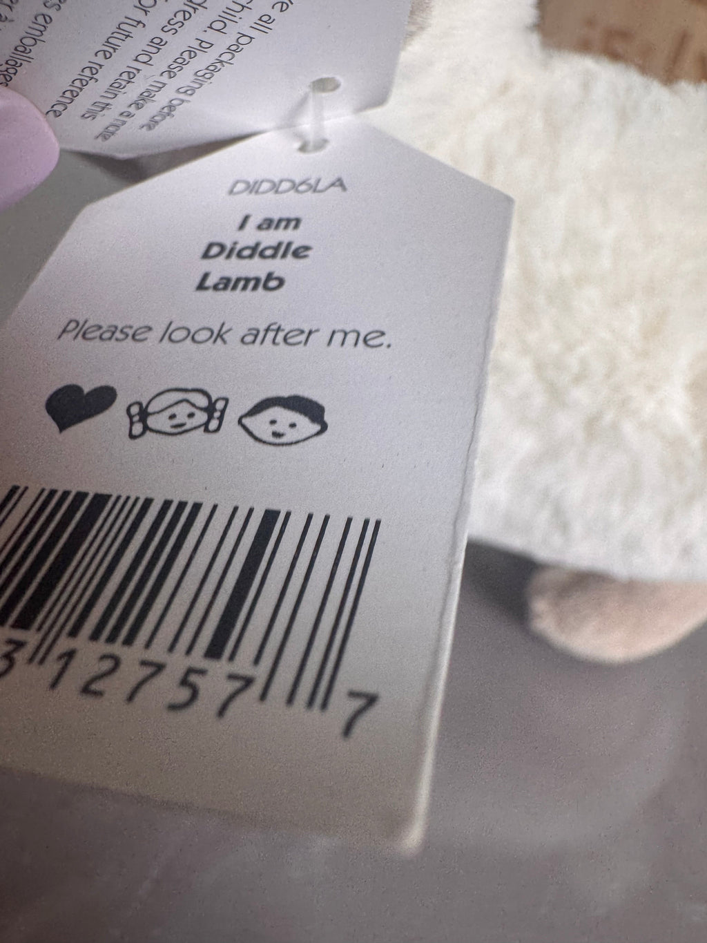 Jellycat Diddle Lamb