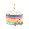 Jellycat Amuseables Regenbogen-Torte 26 cm