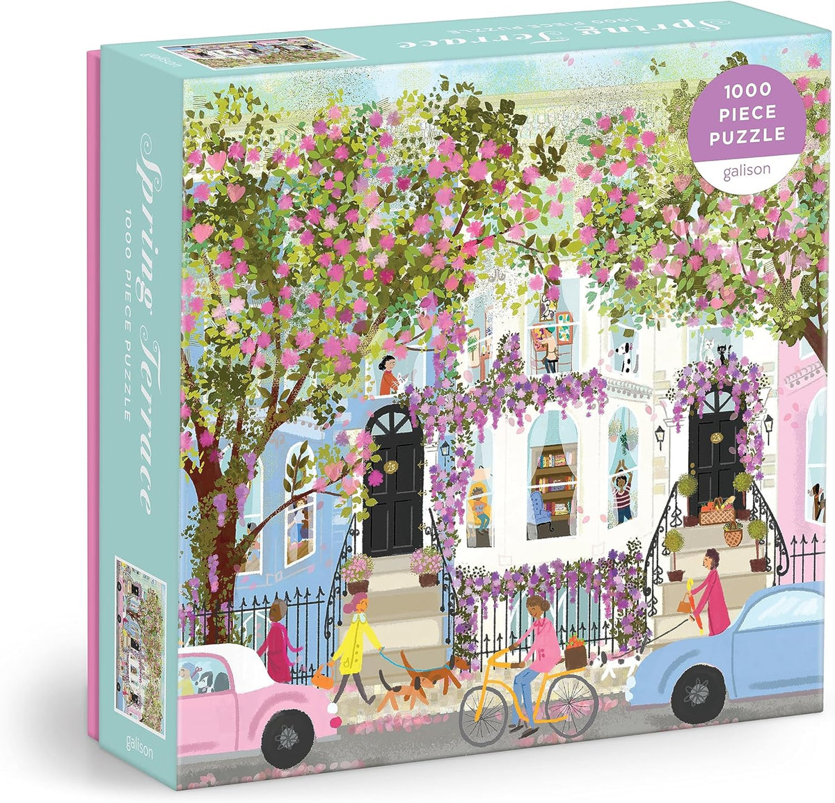 Galison Joy Laforme Spring Terrace 1000pc Puzzle