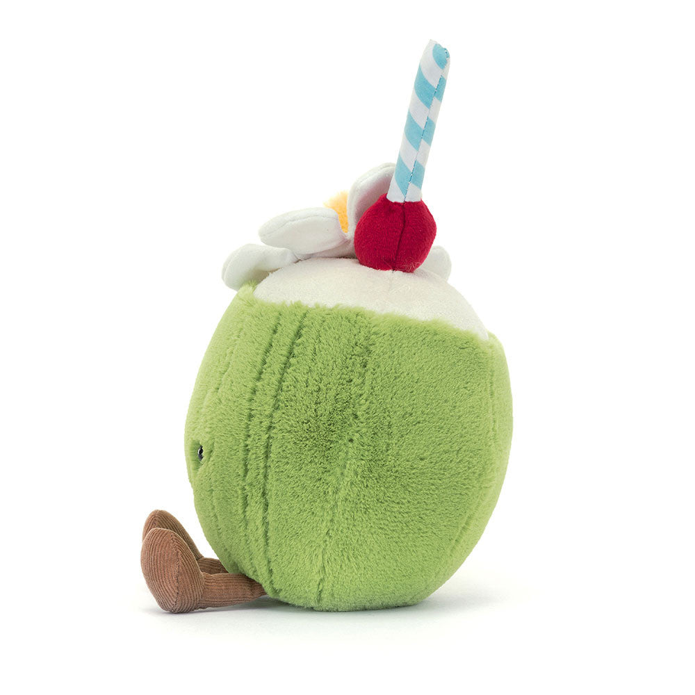 Jellycat Amuseables Aruba Kokosnuss 15 cm