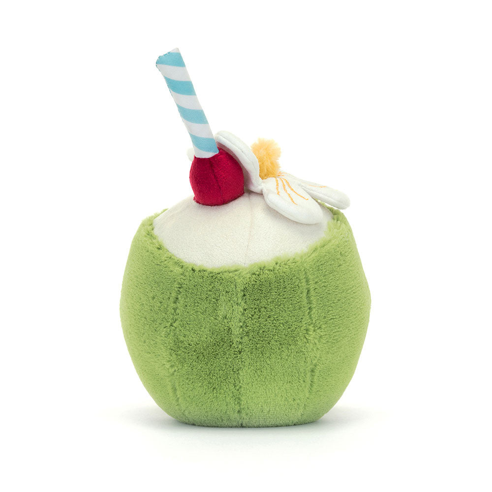 Jellycat Amuseables Aruba Kokosnuss 15 cm