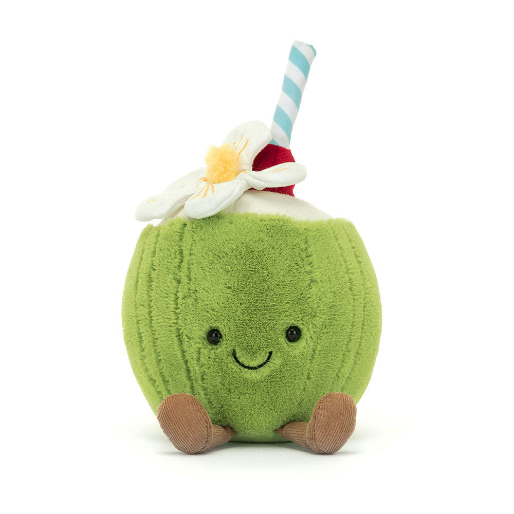 Jellycat Amuseables Aruba Kokosnuss 15 cm