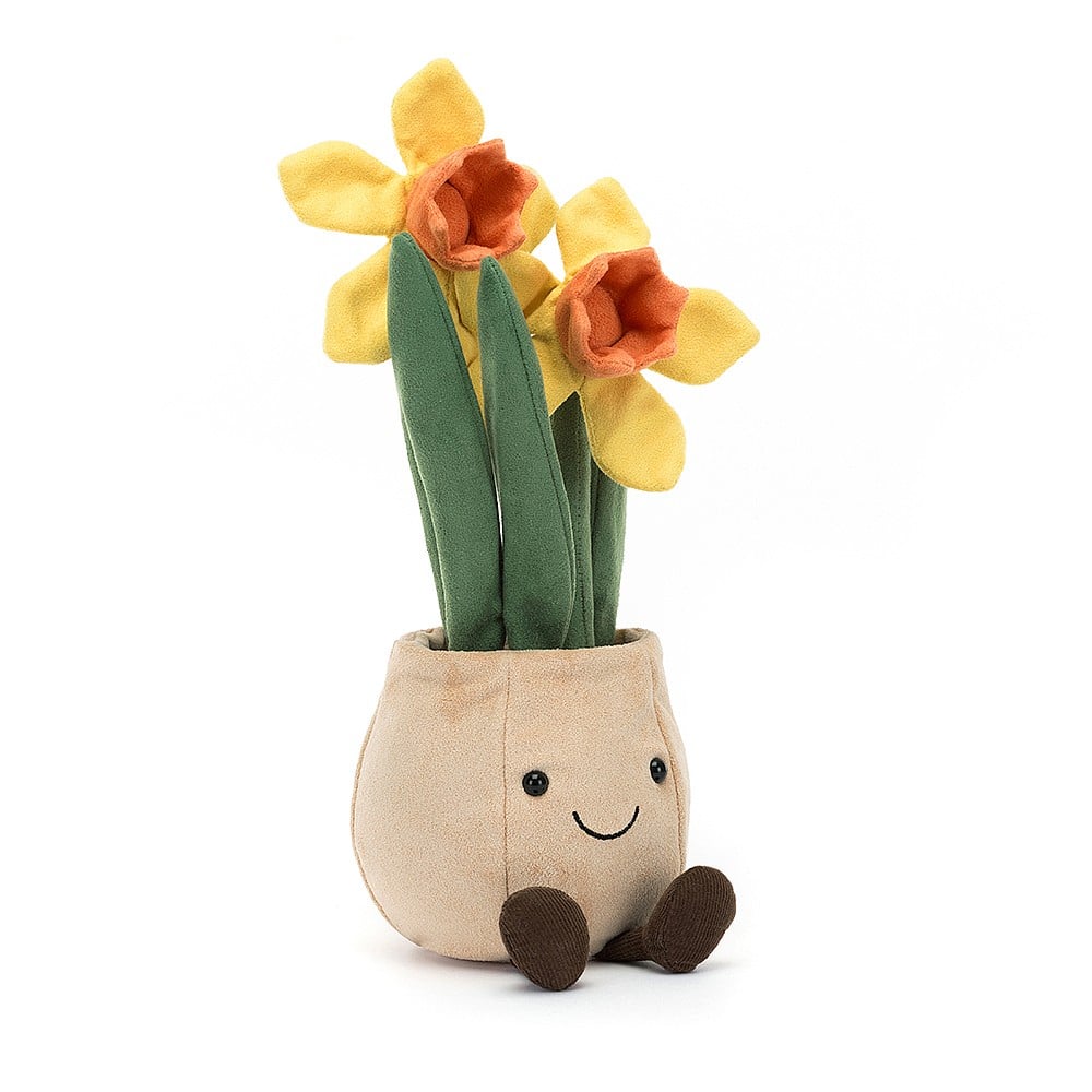 Amuseable Narzisse im Topf Einheitsgröße JELLYCAT