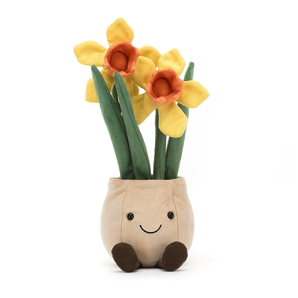 Amuseable Narzisse im Topf Einheitsgröße JELLYCAT
