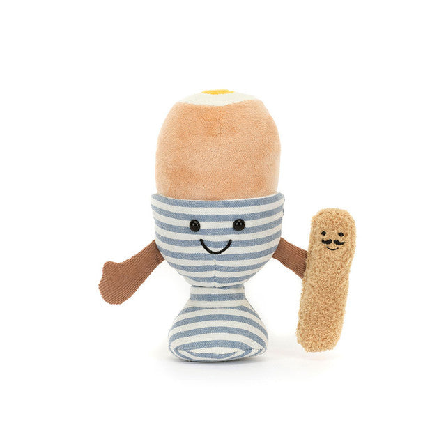 Amuseables Eggetha Egg & Lance Soldier One Size JELLYCAT