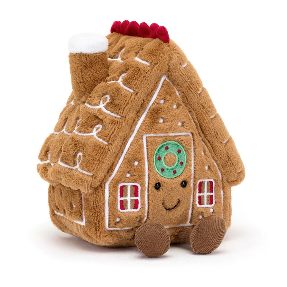 Jellycat Amuseables Lebkuchenhaus 22 cm