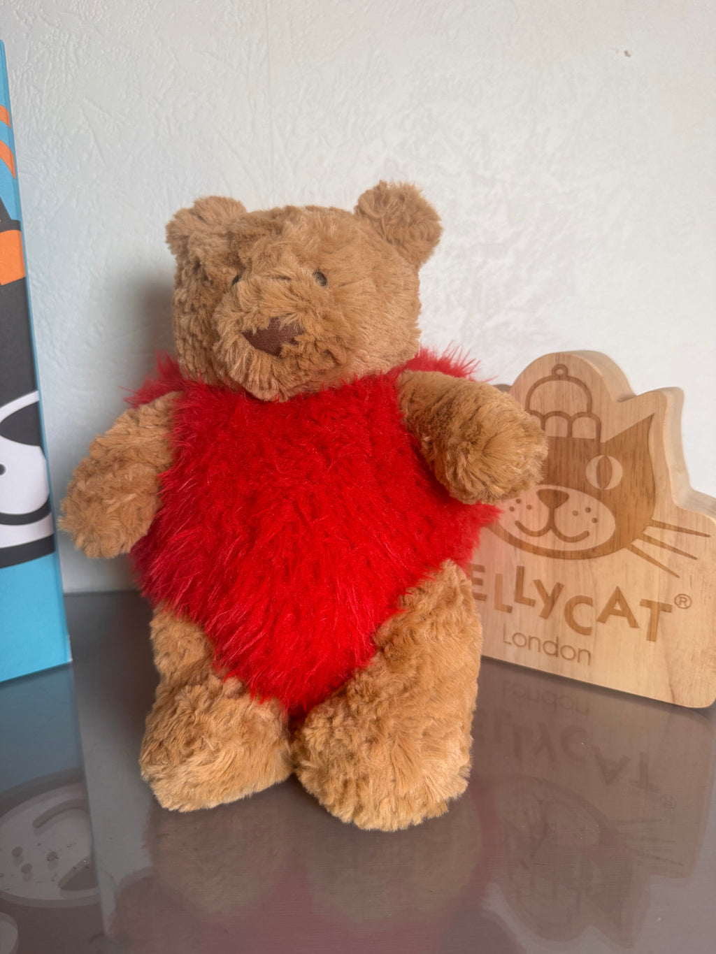Jellycat Bartholomew Bear “Heartthrob”