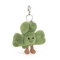 Amuseables Siofra Shamrock Bag Charm One Size JELLYCAT