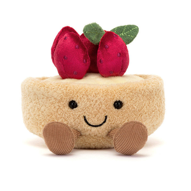 Amuseables Fleurette Tarte Aux Fraises One Size JELLYCAT