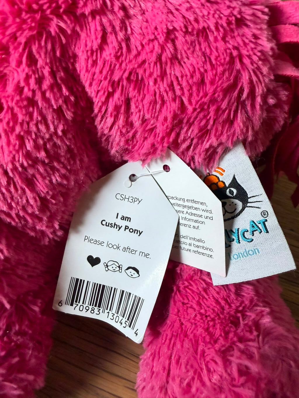 Jellycat Cushy Pony