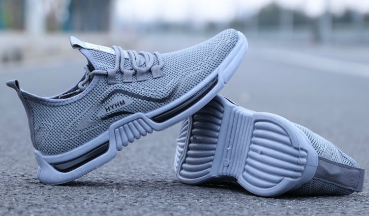 Summer New Breathable Men's Shoes Mesh Running Sports Shoes For Men