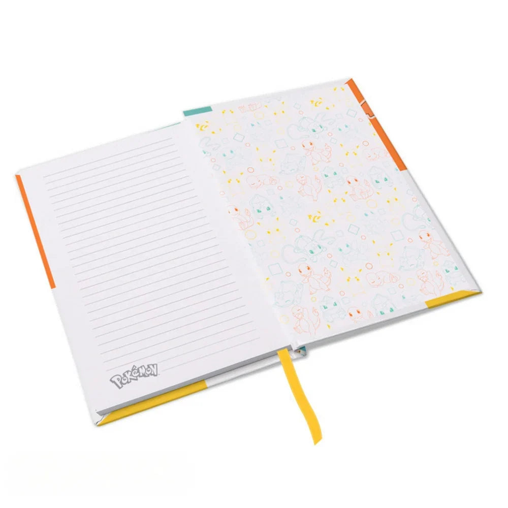 Pokémon Kanto Starters A5 Notebook