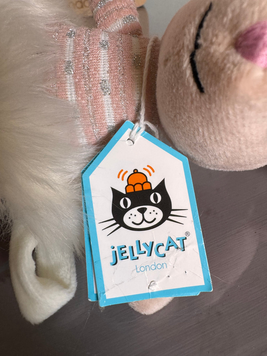 Jellycat Shimmer Stocking Bunny