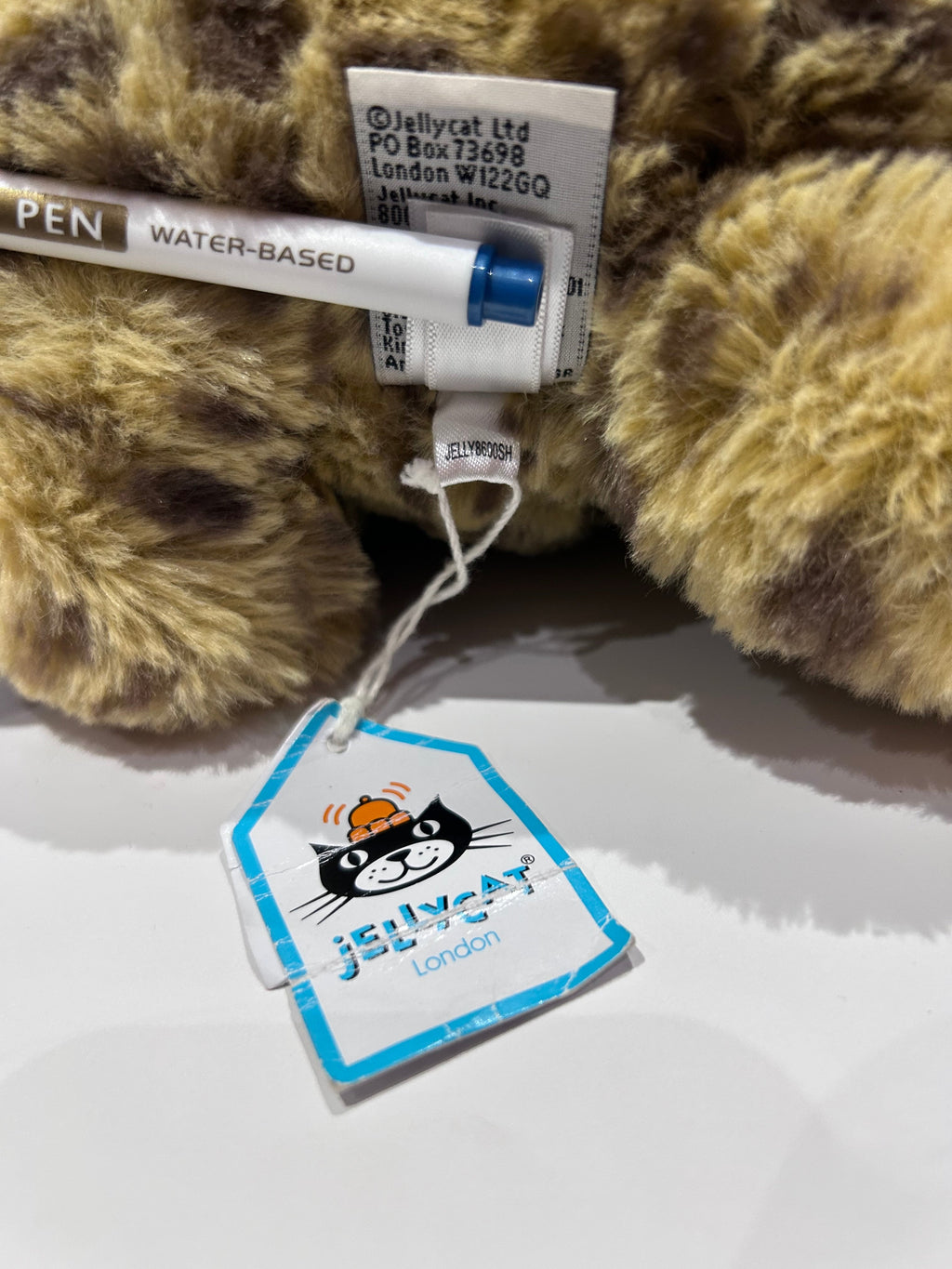 Jellycat Large Charley Cheetah - Tagged