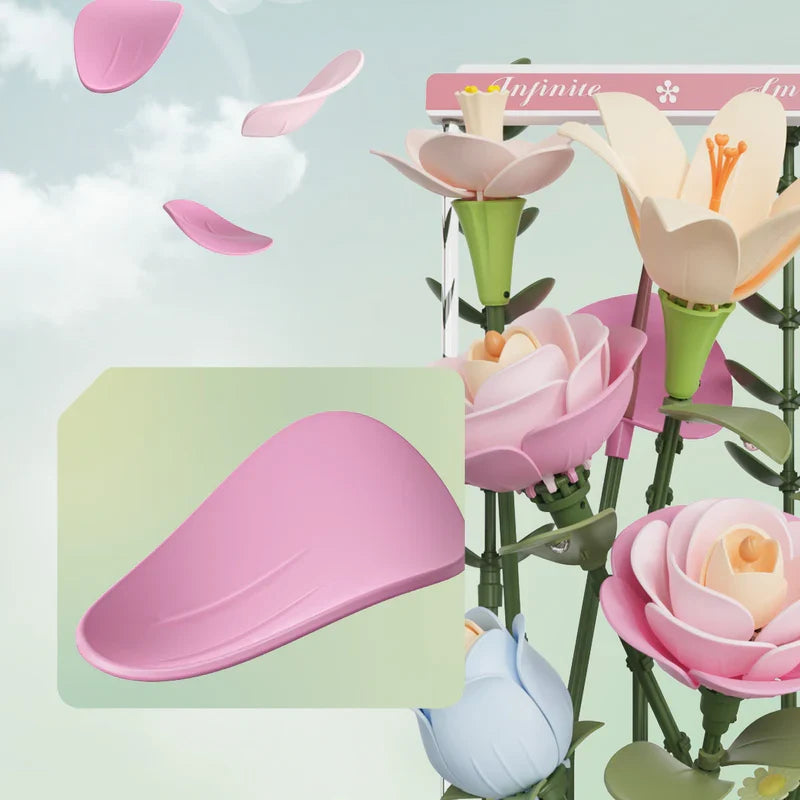 Robotime Blooming Bouquet Box 46cm