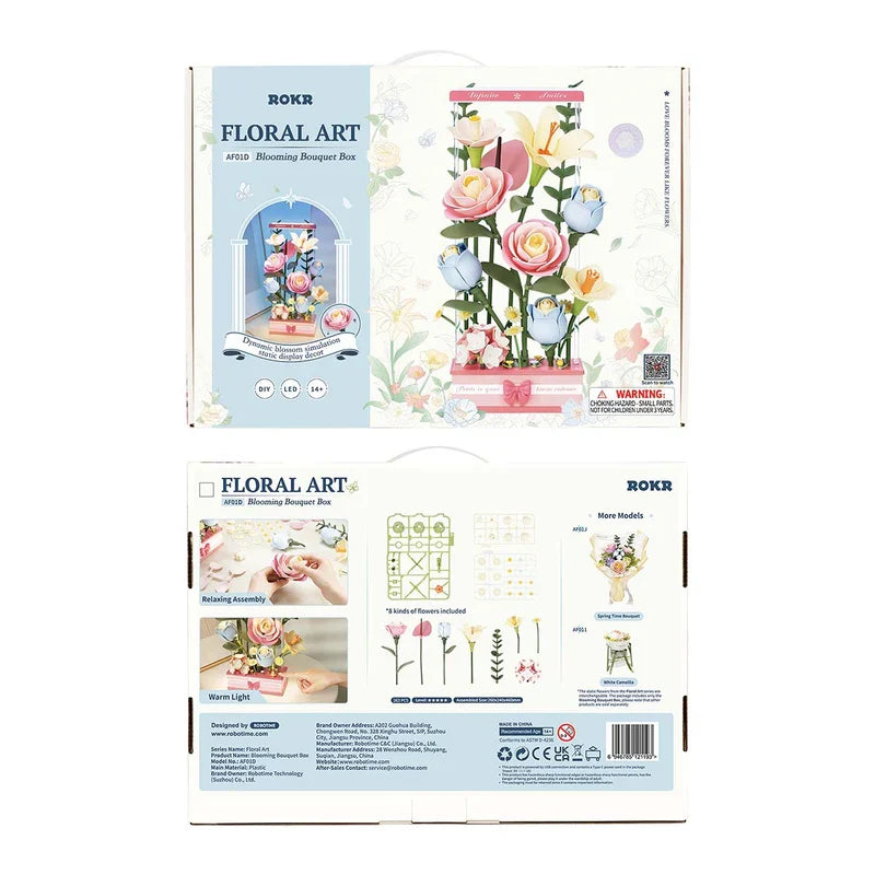 Robotime Blooming Bouquet Box 46cm